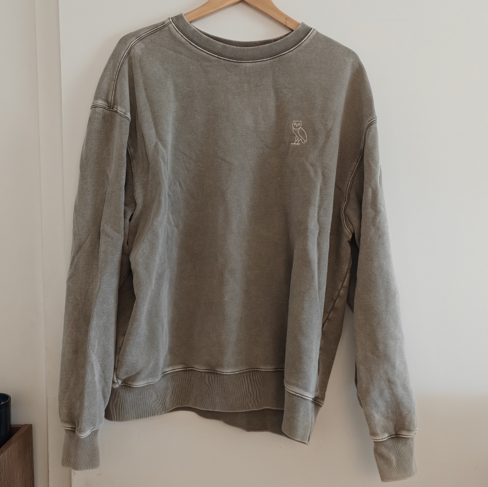 OVO Gray Crewneck Sweater